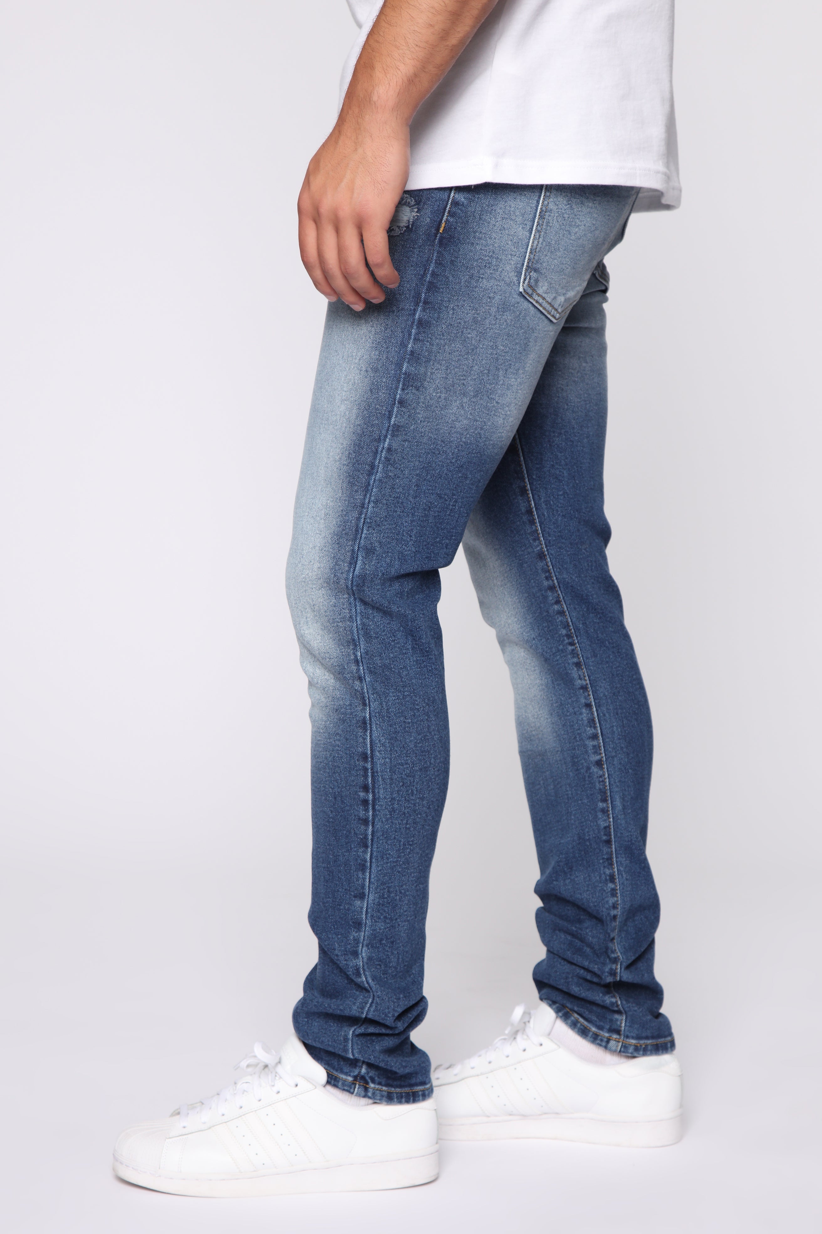 Devon Slim Jeans - Medium Wash – Fashion Nova