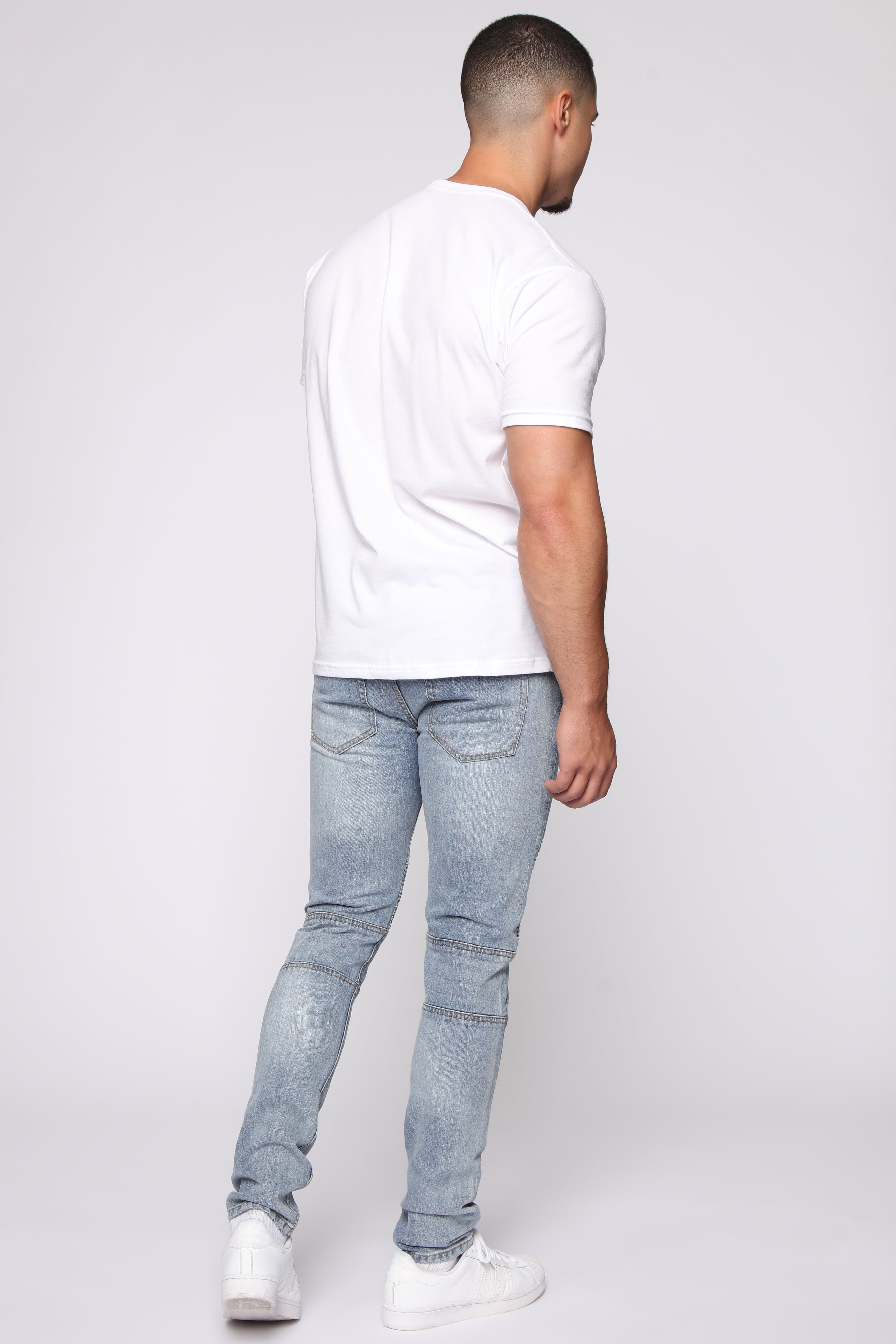 Ollie Moto Jeans - MediumWash – Fashion Nova