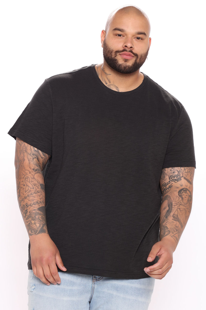 Fundamental Oversized Tee - Black | Fashion Nova, Mens Tees & Tanks ...