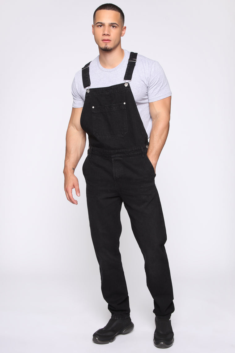 fashion nova denim overalls