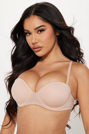 Give Me A Boost Strapless Multi Way Bra - Nude