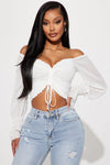 Love Me Better Top - White