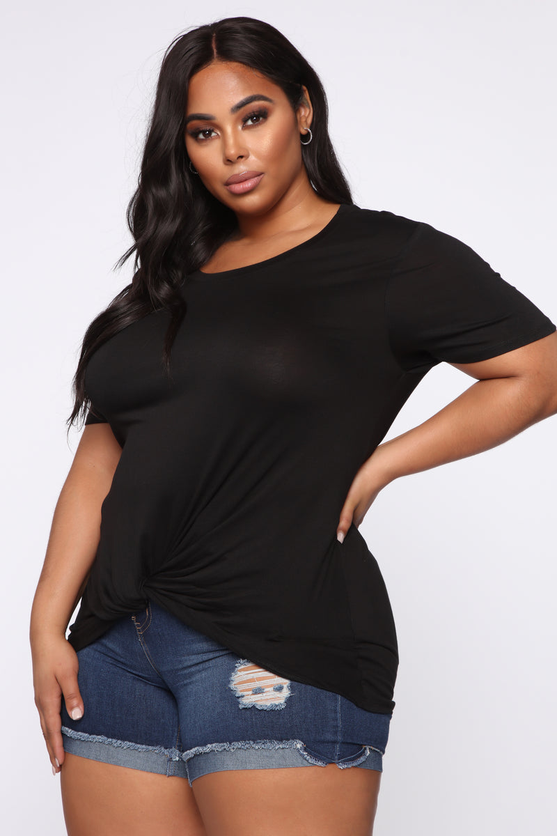 Done For Good Top - Black | Fashion Nova, Knit Tops | Fashion Nova