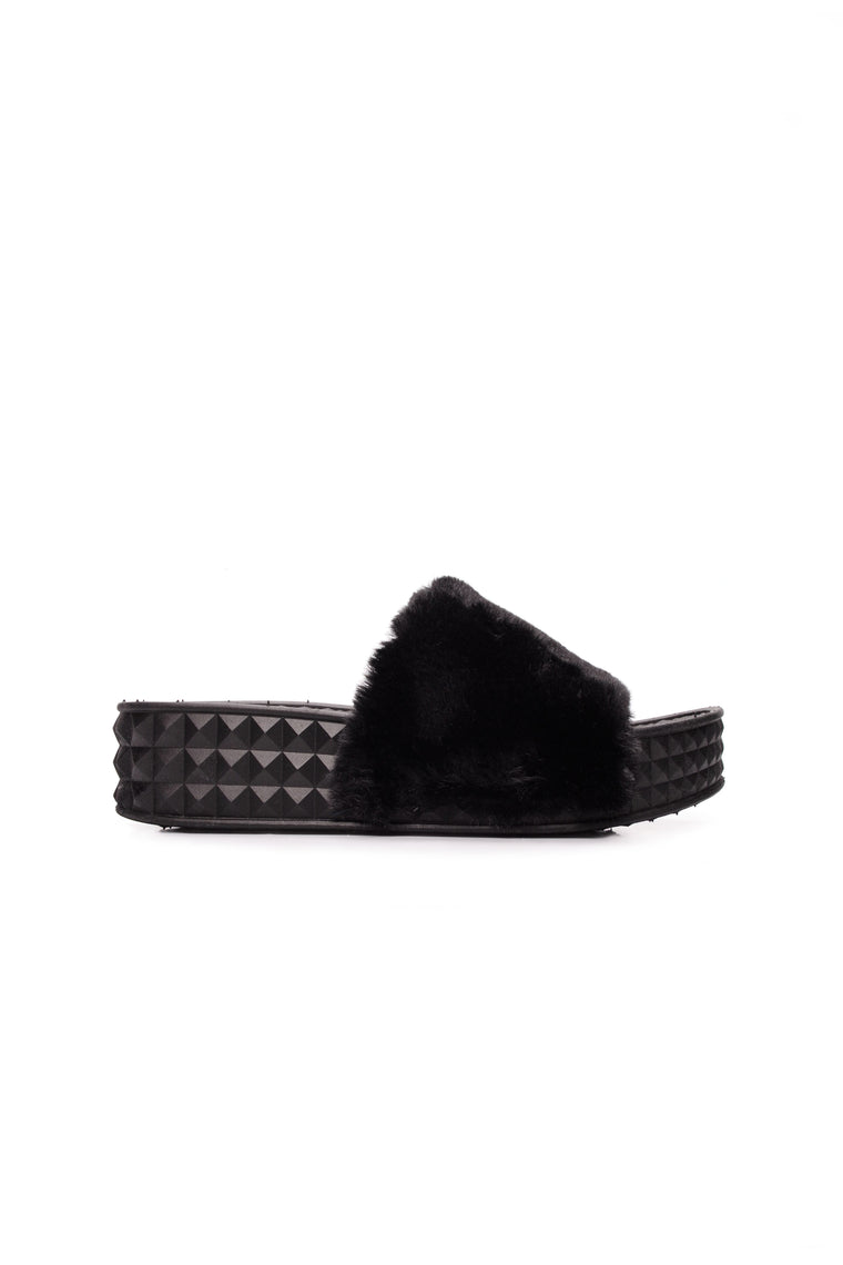 cute black slides