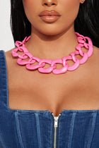 Vacation Ready Choker - Pink