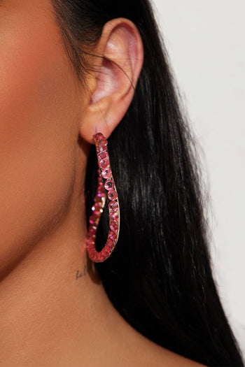 Fashion Nova Women's Very Iconic Hoop Earrings