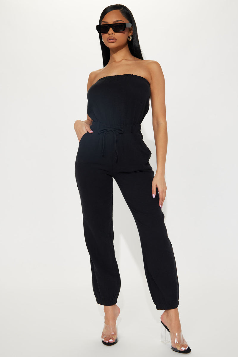 Santorini Beaches Jumpsuit - Black | Fashion Nova, Jumpsuits | Fashion Nova