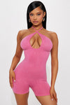 Lucina Seamless Romper - Pink