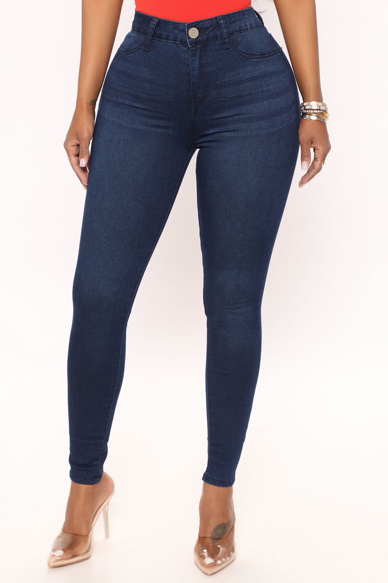 Oooh Girl High Rise Ankle Jeans - Dark Denim | Fashion Nova, Jeans ...