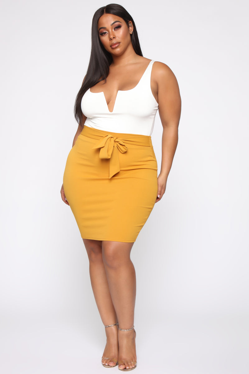 Lily Mini Skirt - Mustard | Fashion Nova, Skirts | Fashion Nova