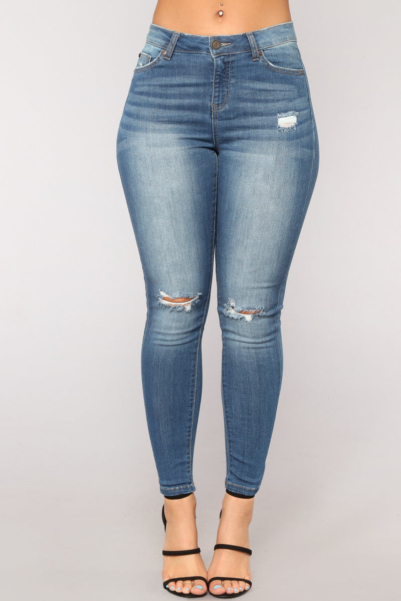Phoebe Super Soft Skinny Jeans - Medium Blue Wash | Fashion Nova, Jeans ...