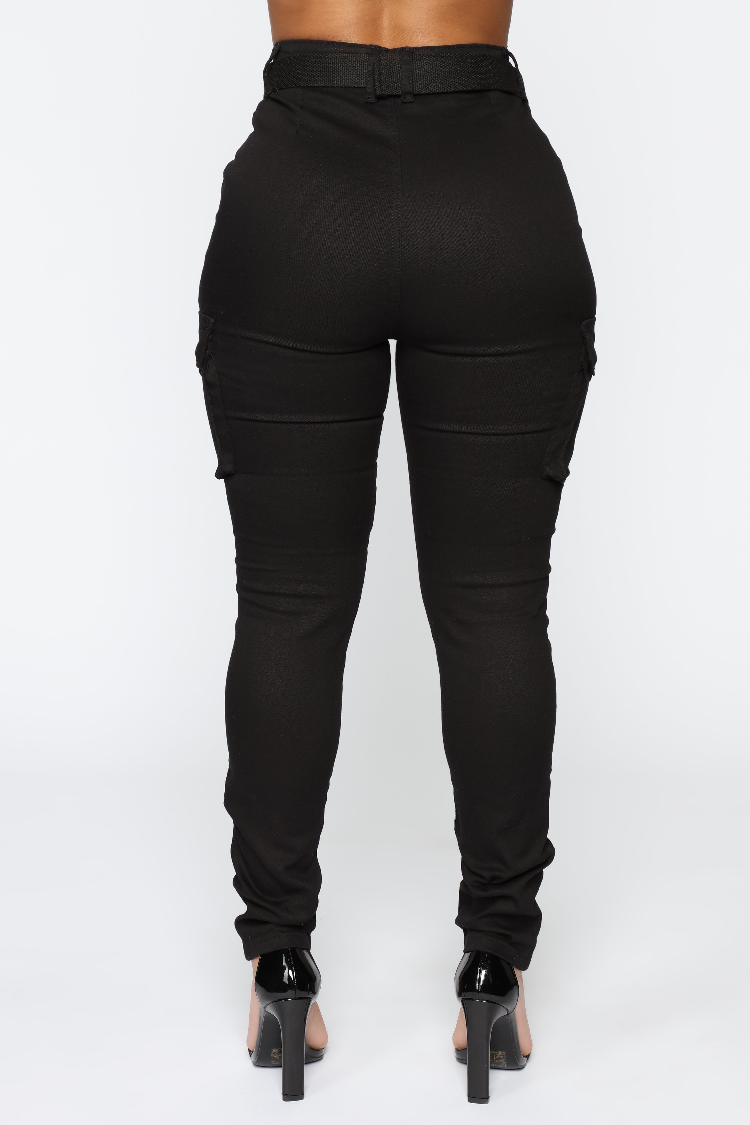Kadet Kelly Cargo Skinny Pants - Black – Fashion Nova