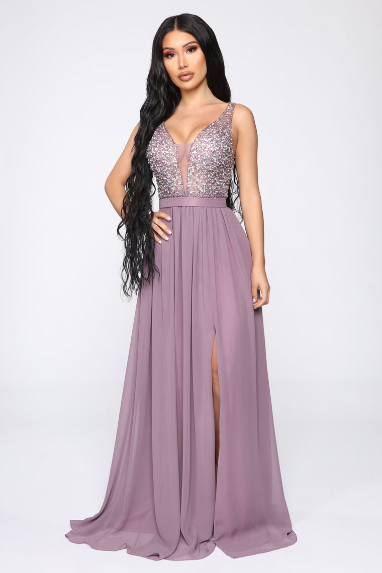 fashion nova purple dress