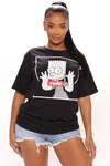 Bart Simpson Eat My Shorts Tee - Black