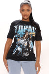 Tupac Motorcycle Tee - Black