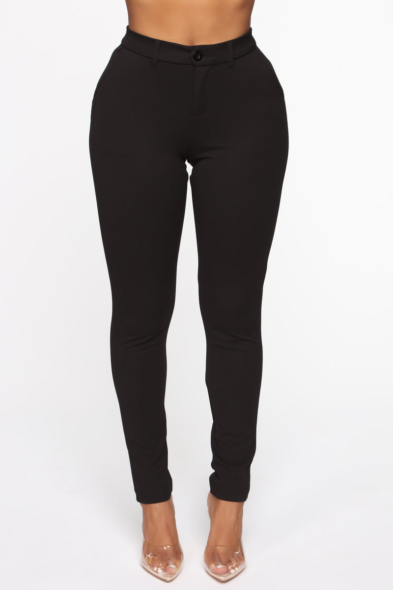 Play Your Part Trouser Pant - Black | Fashion Nova, Pants | Fashion Nova