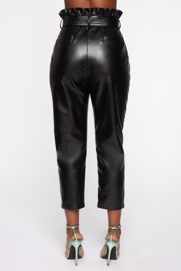 All My Leather Pants - Black, Celebrity Collection | Fashion Nova