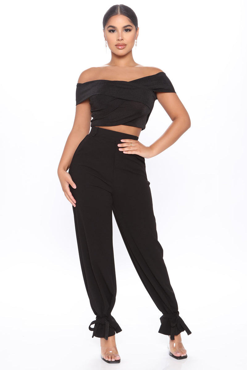 Sly Off Shoulder Top - Black | Fashion Nova, Knit Tops | Fashion Nova