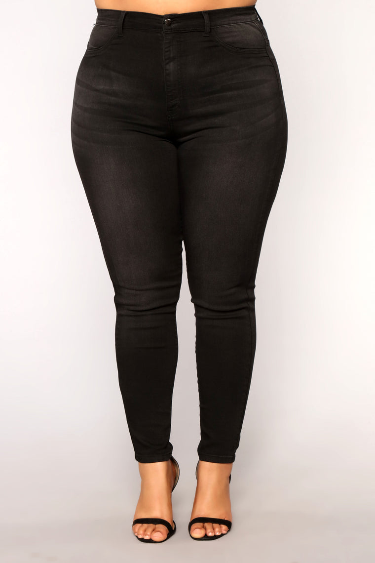 Nagini Skinny Jeans - Black - Jeans - Fashion Nova