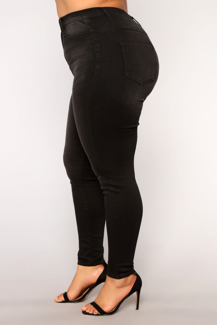 Nagini Skinny Jeans - Black - Jeans - Fashion Nova