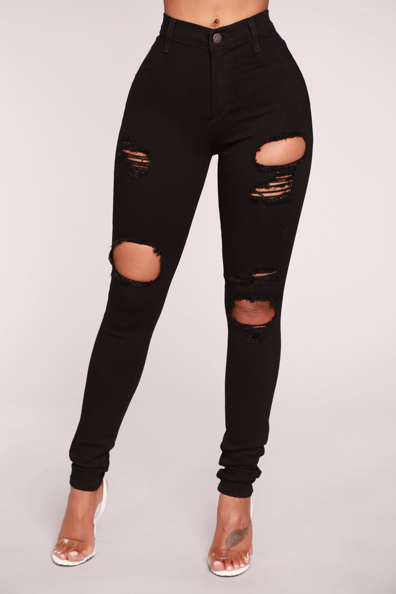 Rooftop Skinny Jeans - Black | Fashion Nova, Jeans | Fashion Nova