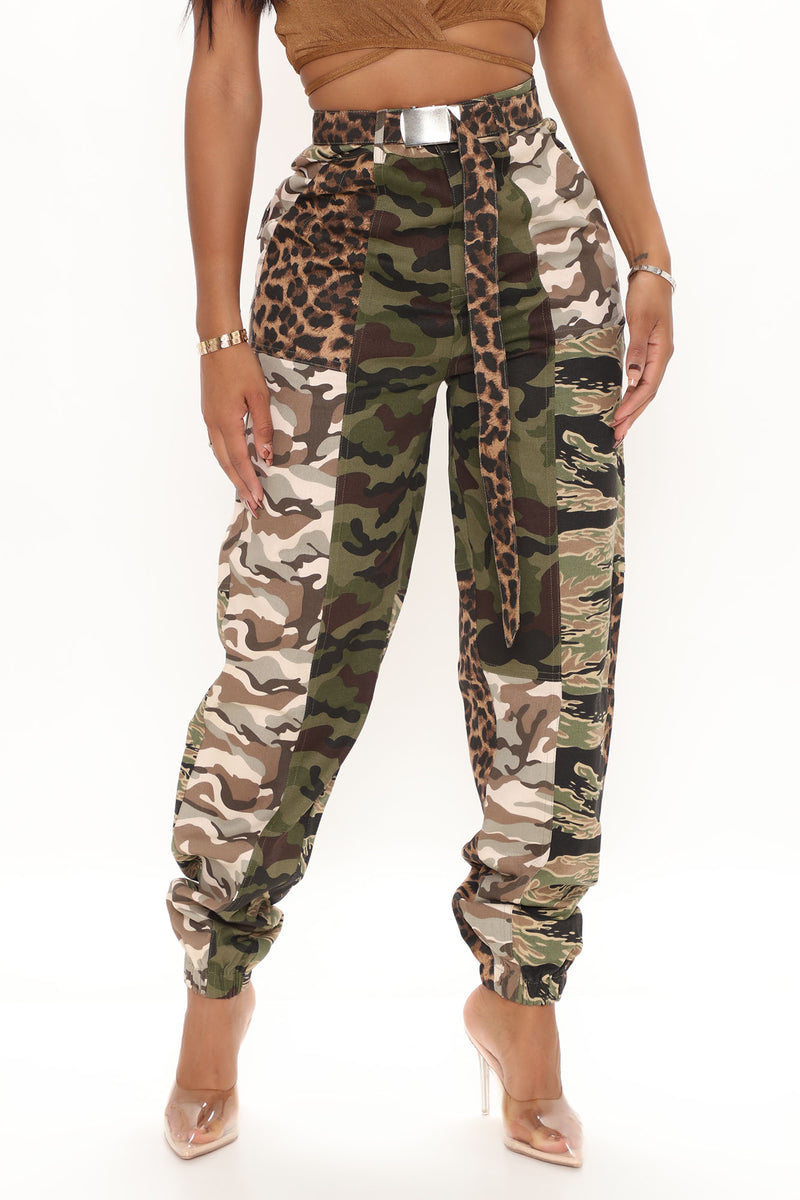 Caught You Off Guard Cargo Pant - Olive/combo | Fashion Nova, Pants ...