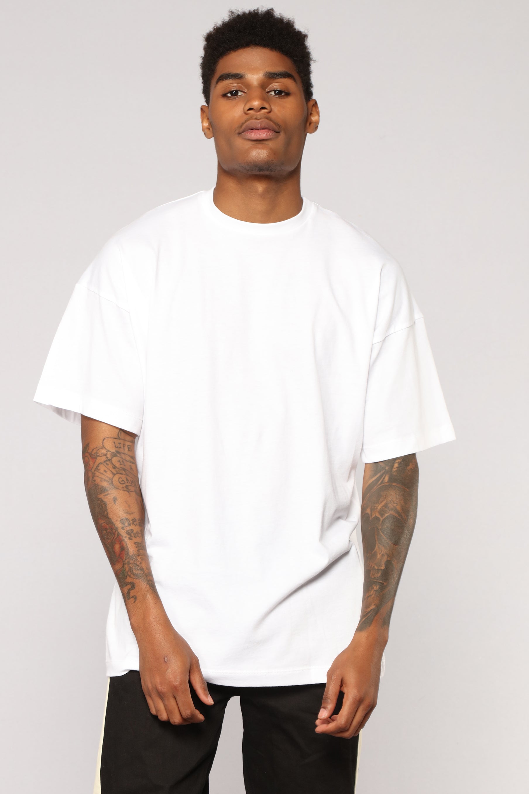 Essential Oversize Tee - White