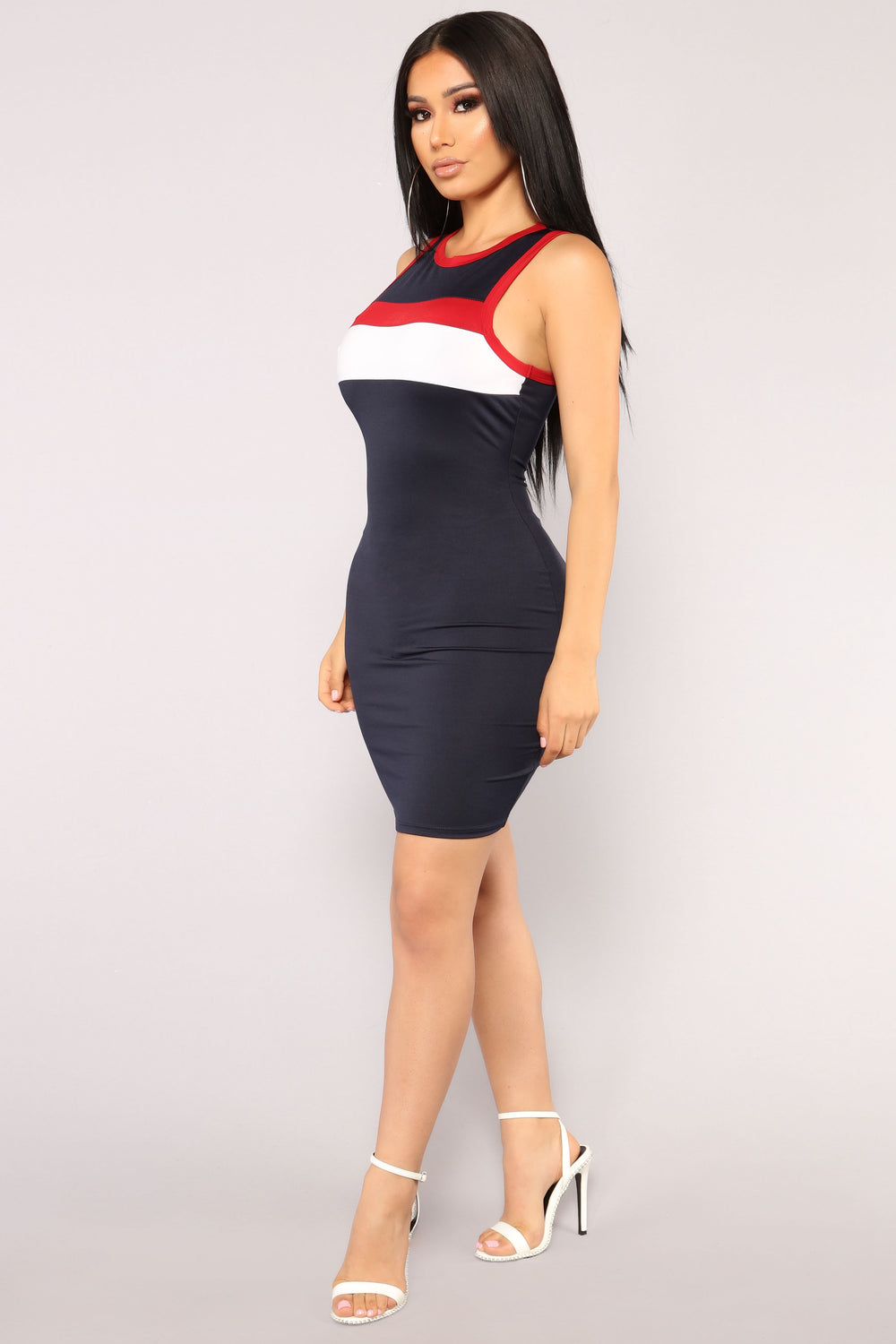 Come Look At Me Dress - Navy