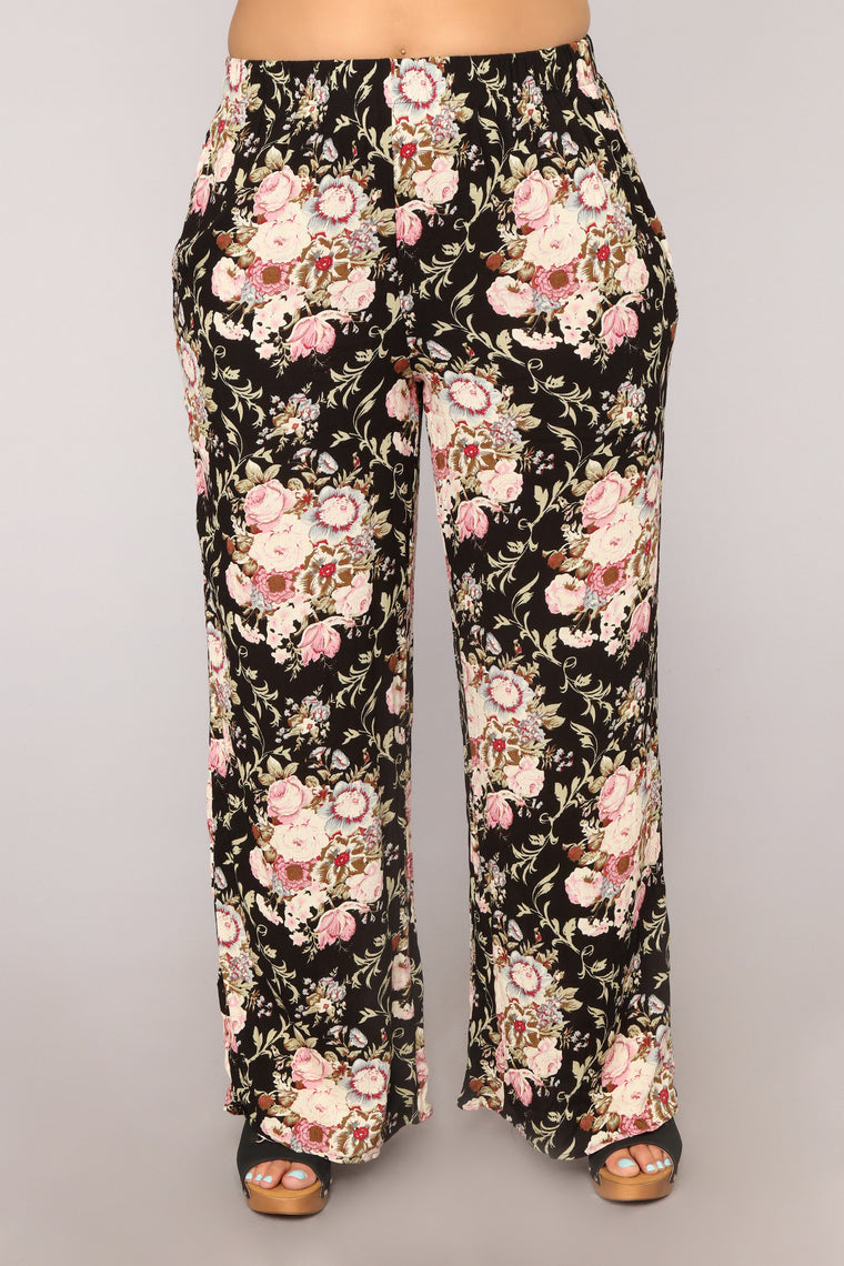 Island Girl Pants - Vintage Floral, Pants | Fashion Nova