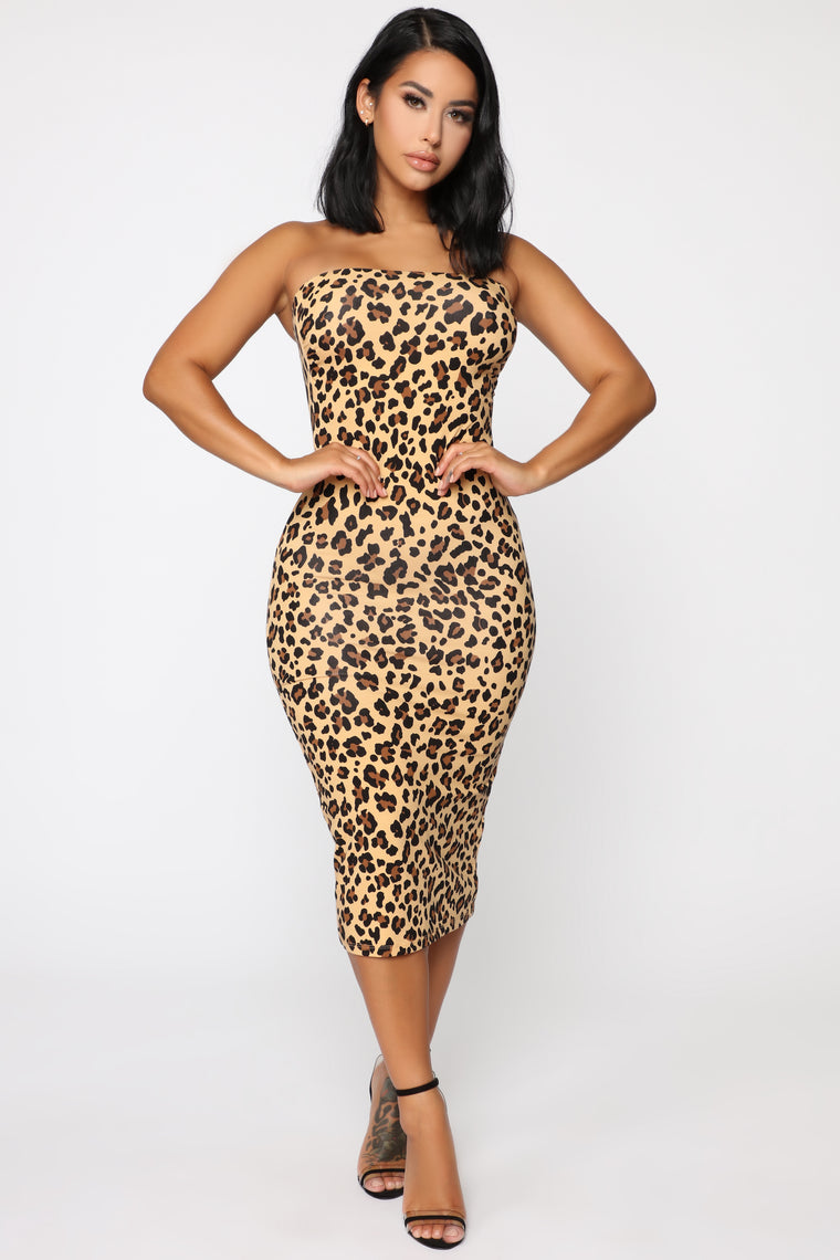 classy leopard print dress