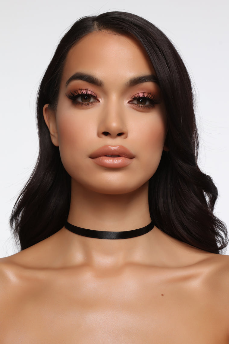 satin choker