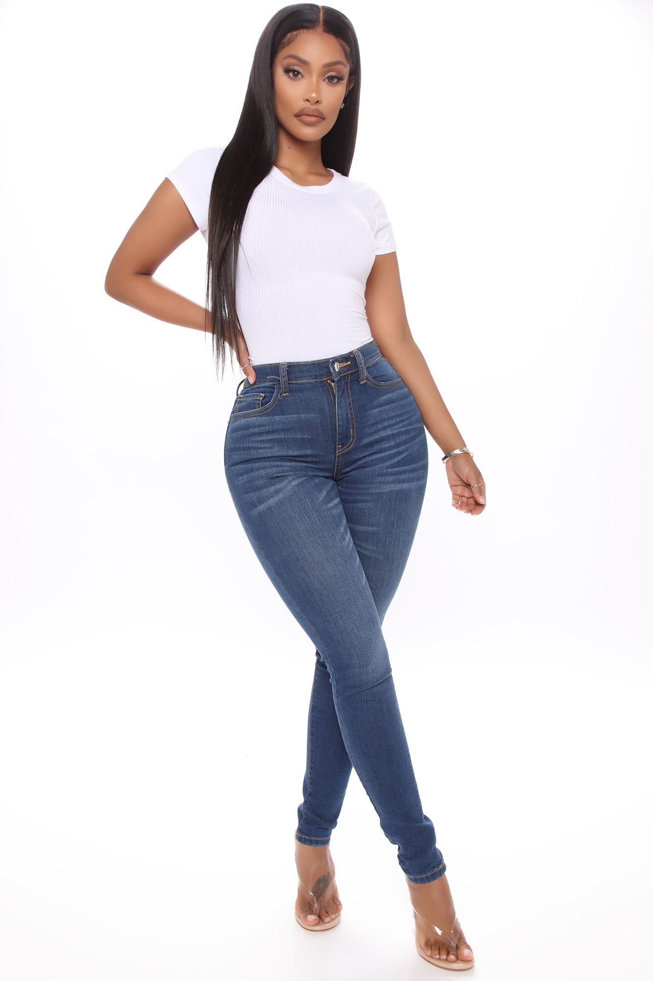 Margot High Rise Skinny Jeans - Medium Blue Wash | Fashion Nova, Jeans |  Fashion Nova