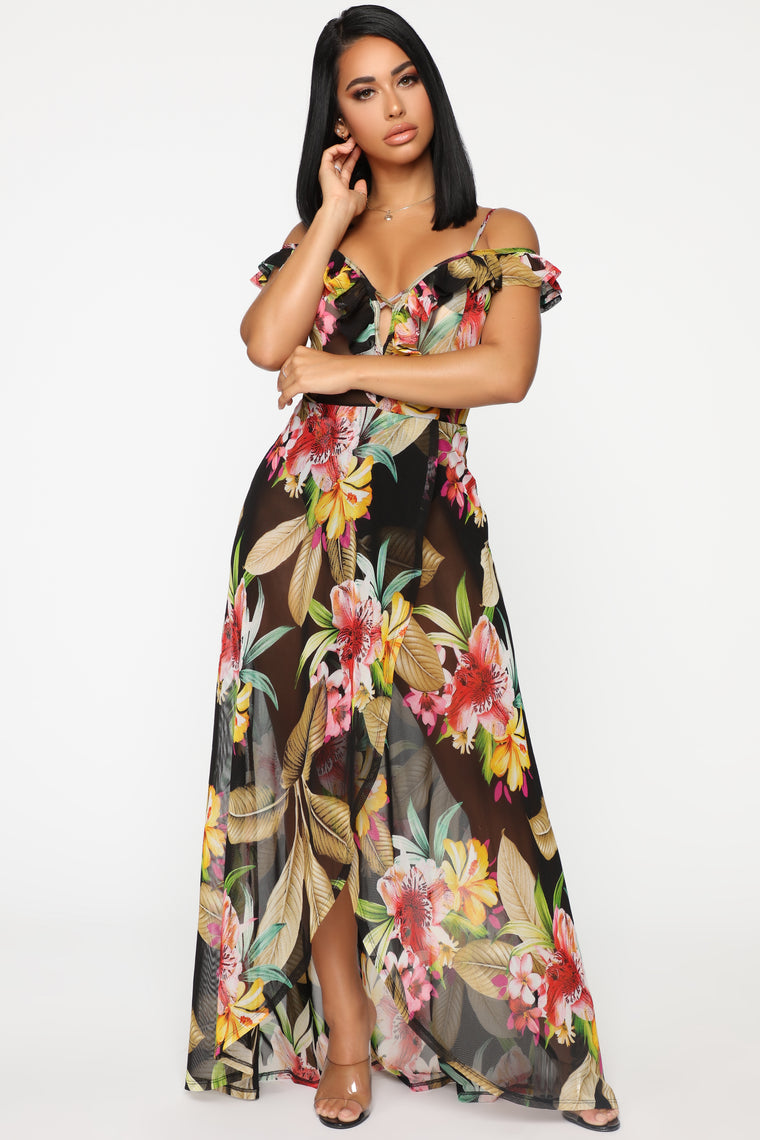 hawaiian maxi dresses sale