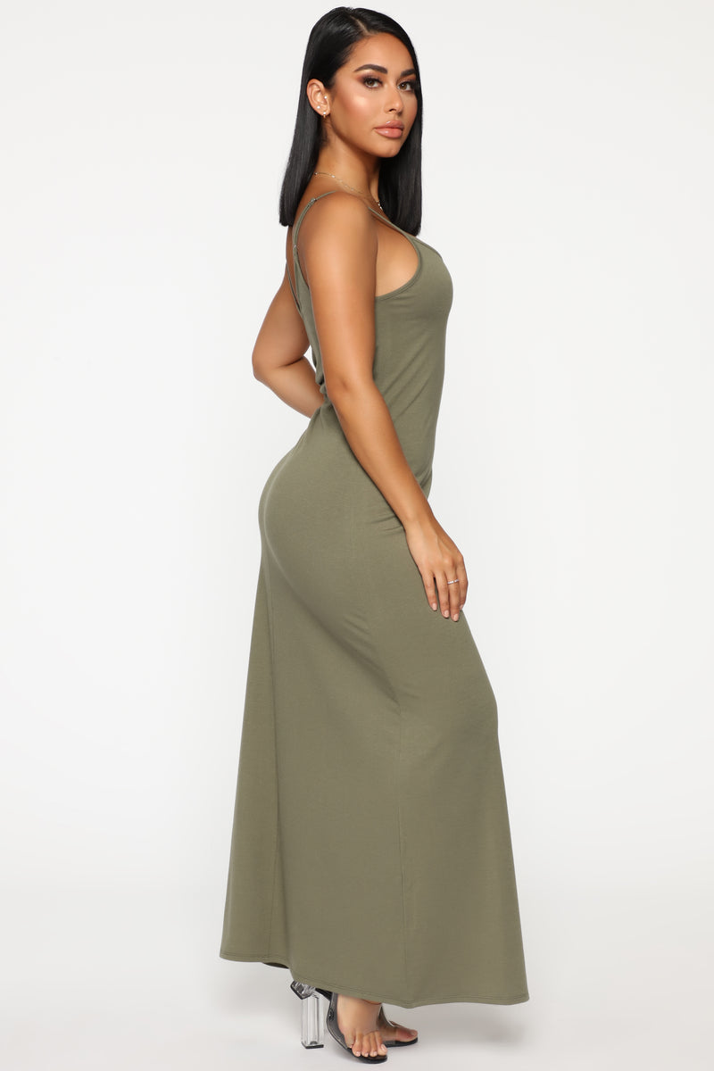 Nothing Left To Say Maxi Dress - Olive | Fashion Nova, Dresses ...