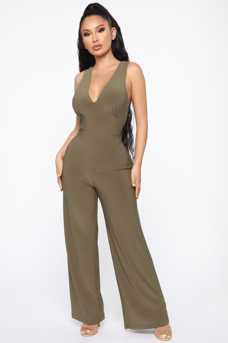 Suzie Jumpsuit - Olive | Fashion Nova, Jumpsuits | Fashion Nova