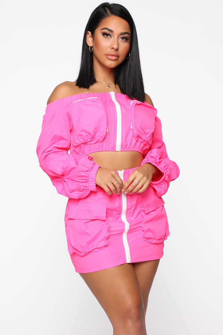 windbreaker dress fashion nova