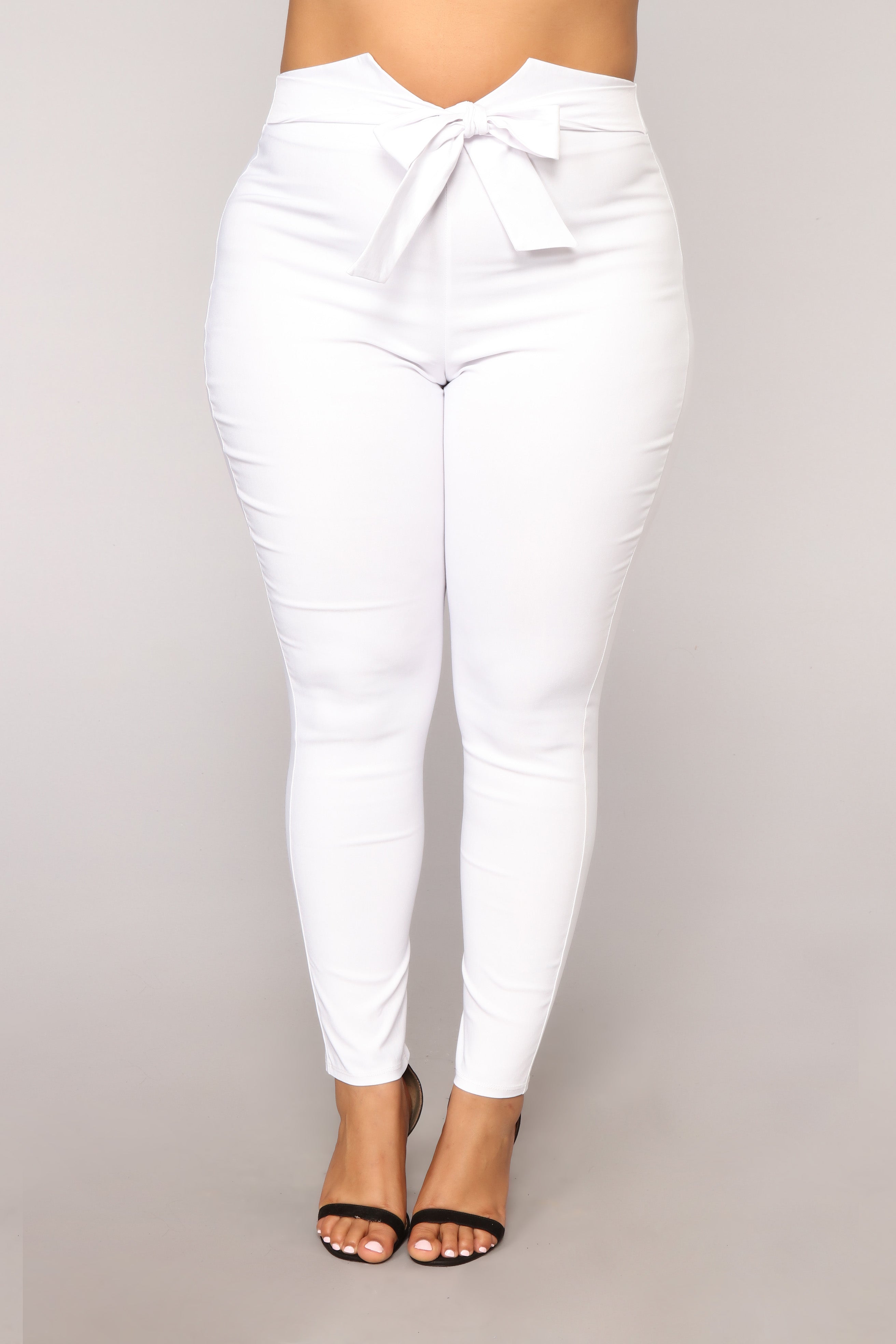 Knot Your Girl Pants - White – Fashion Nova