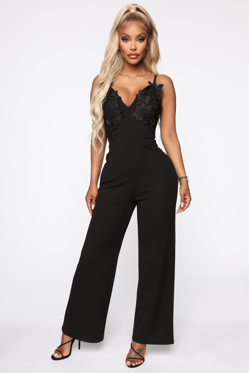 Quite Sweet Crochet Jumpsuit - Black | Fashion Nova, Jumpsuits ...