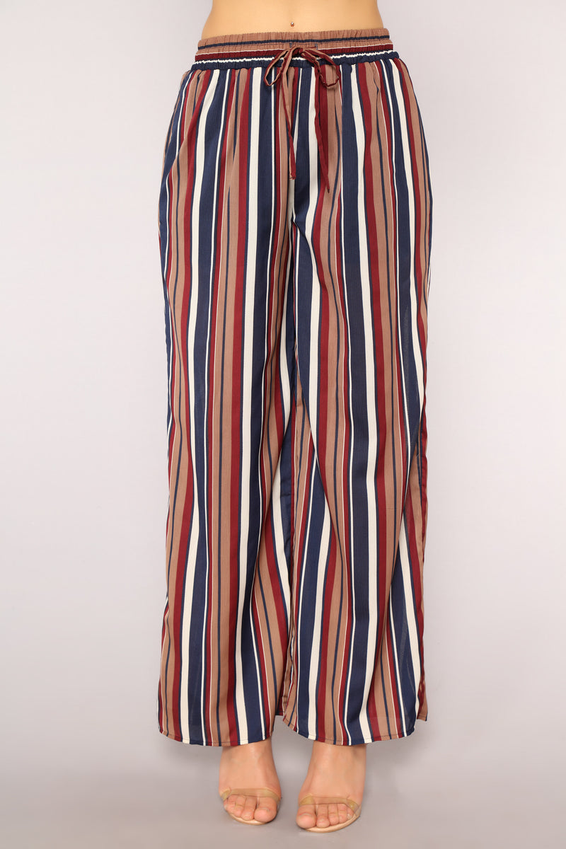 Put You In Line Stripe Pants - Navy | Fashion Nova, Pants | Fashion Nova