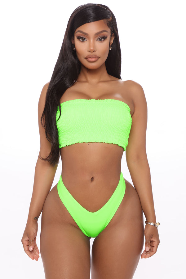 lime green womens swimsuits