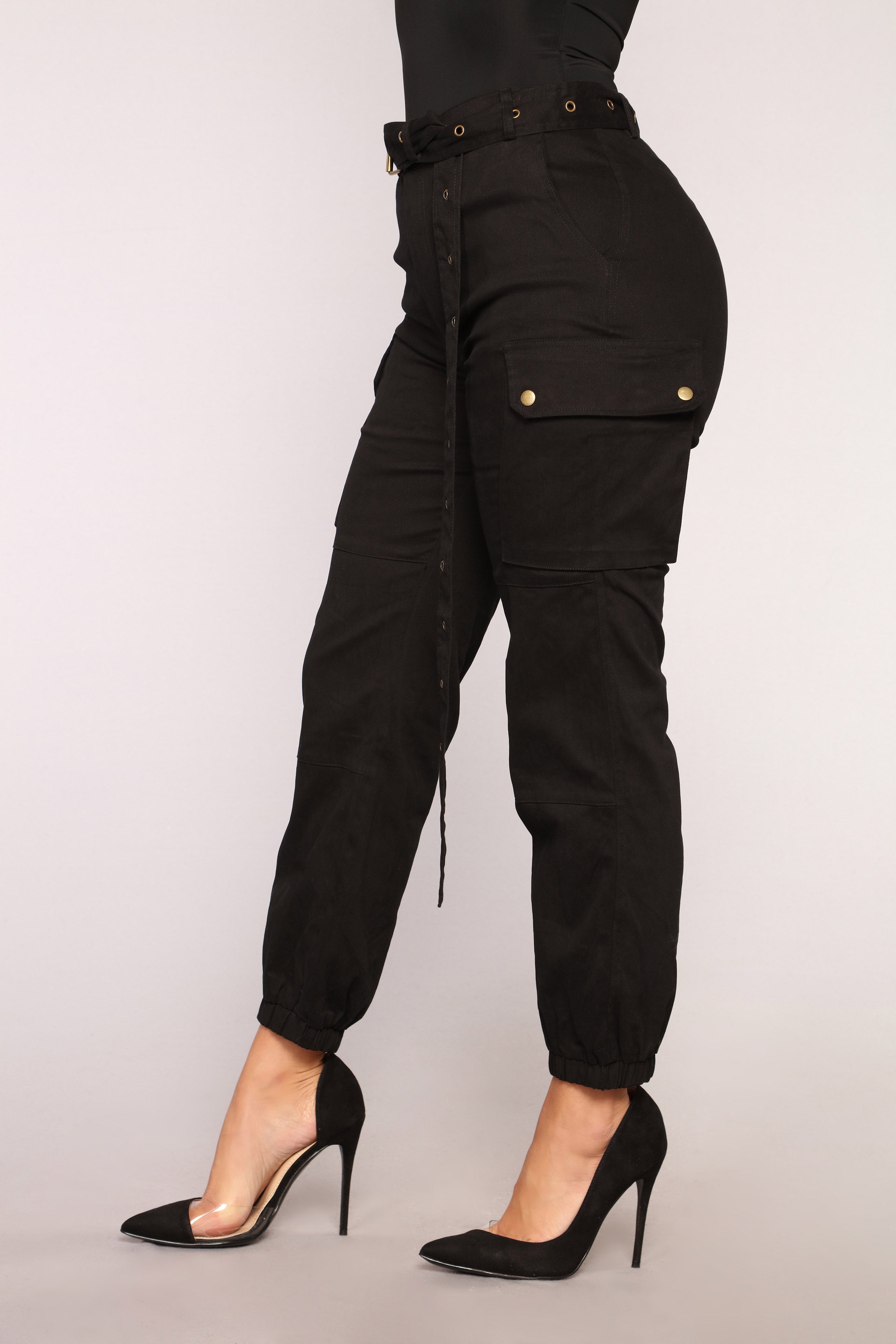 Cargo Chic Pants - Black – Fashion Nova