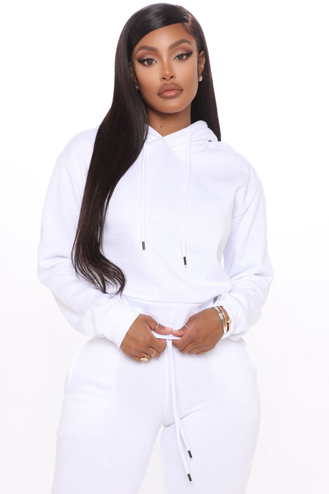 Coffee In The Morning Hoodie And Jogger Set - White | Fashion Nova, Matching Sets | Fashion