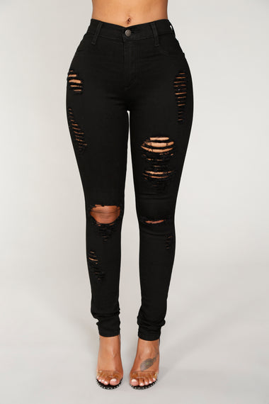 Hannah Skinny Jeans - Black – Fashion Nova