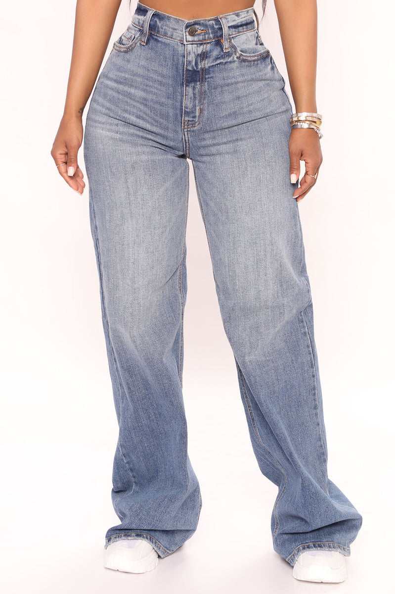 Yours Truly 90s Baggy Jeans - Medium Blue Wash | Fashion Nova, Jeans ...
