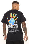 Energy Connection Short Sleeve Tee - Black