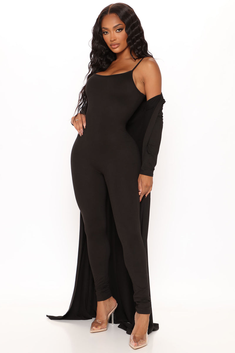 Nova Charmer Jumpsuit Set - Black | Fashion Nova, Jumpsuits | Fashion Nova