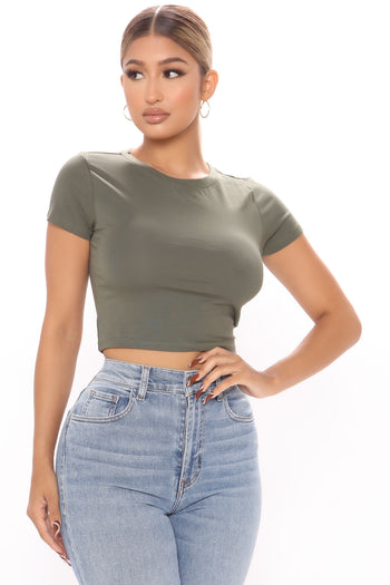 Body Bliss Top - Ivory, Fashion Nova, Knit Tops