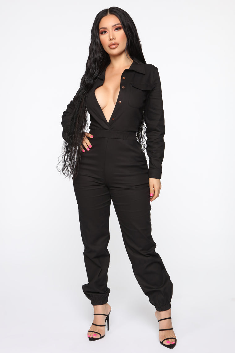 aviator jumpsuit fashion nova