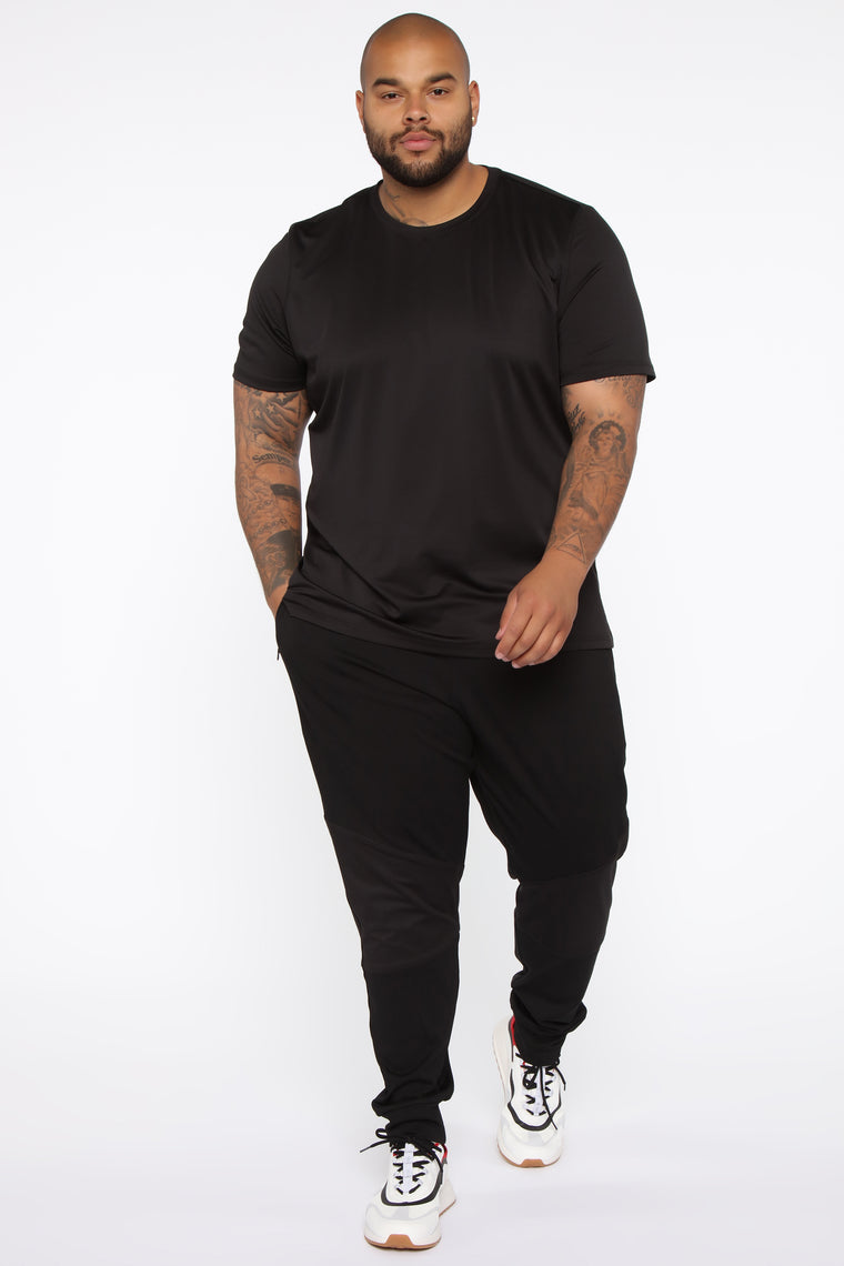 Venting Jogger - Black - Mens Activewear - Fashion Nova