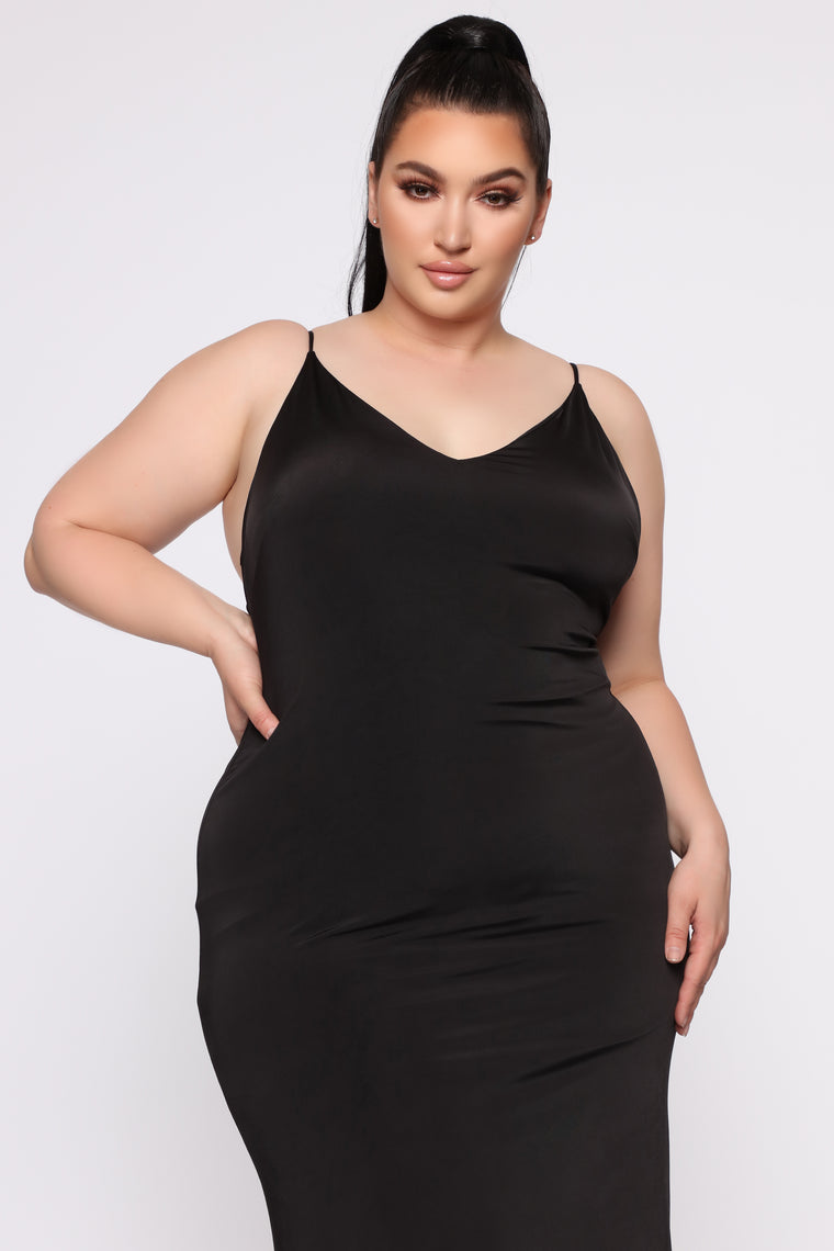 With All My Heart Maxi Dress - Black - Dresses - Fashion Nova